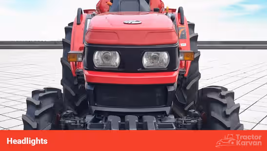Mahindra JIVO 365 DI 4WD - Headlights