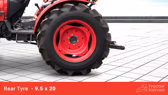 Mahindra JIVO 365 DI 4WD - Rear Tyre