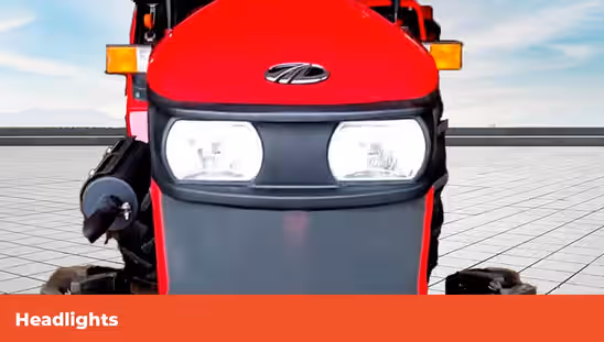 Mahindra JIVO 245 DI - Headlights