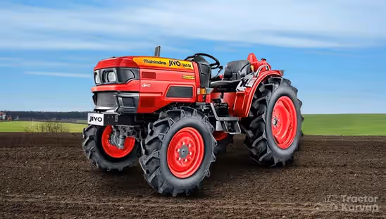 Mahindra Jivo 365 DI 4WD Puddling Special Tractor in Farm