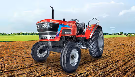 Mahindra Novo 605 DI V1 Tractor in Farm