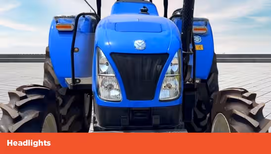 New Holland Excel Ultima 5510 4WD - Headlights
