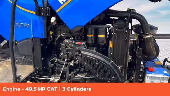 New Holland Excel Ultima 5510 4WD - Engine