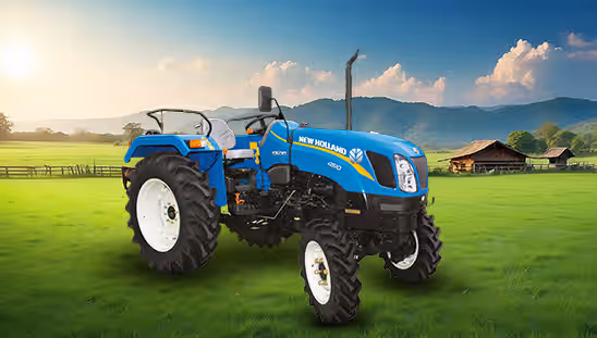 New Holland Excel 4510 4WD Tractor in Farm