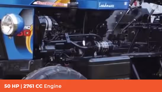 Powertrac Euro 50 - Engine