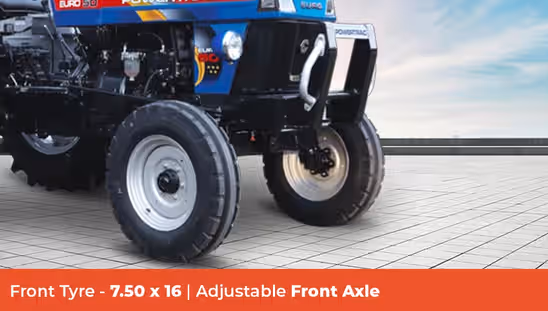 Powertrac Euro 50 - Front Tyre