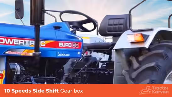 Powertrac Euro 50 - Gears
