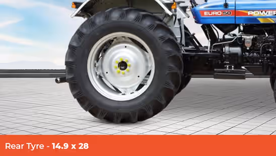 Powertrac Euro 50 - Rear Tyre