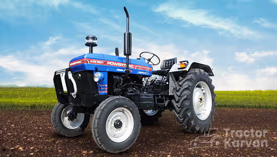 Powertrac 439 RDX Tractor in Farm