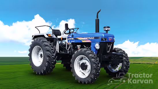 Powertrac Euro 55 Tractor in Farm