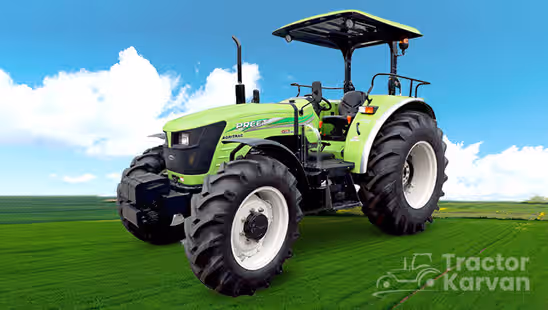 Preet 9049 4WD Tractor in Farm