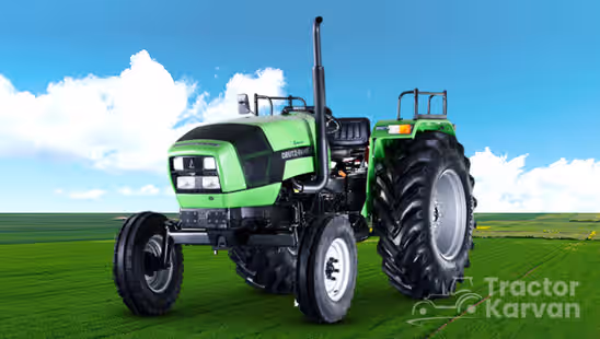 Same Deutz Fahr Agrolux 45 Tractor in Farm