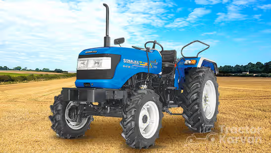 Sonalika Mahabali RX 47 4WD Tractor in Farm