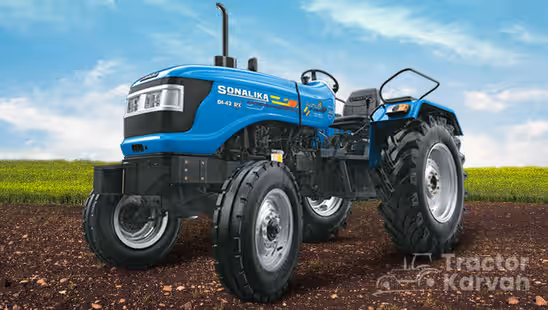 Sonalika Mahabali RX 42 Puddling Special Tractor in Farm