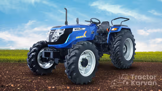 सोनालिका टाइगर DI 60 CRDS 4WD Tractor in Farm
