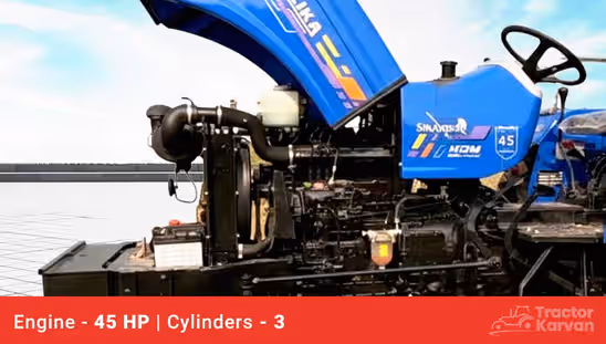 Sonalika DI 42 RX Power Plus - Engine
