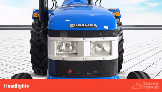 Sonalika DI 42 RX Power Plus - Headlights