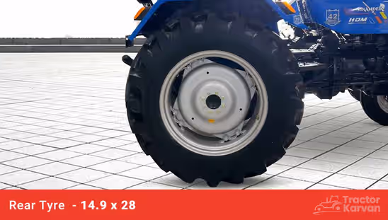 Sonalika DI 42 RX Power Plus - Rear Tyre