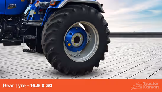 Sonalika Tiger DI 75 CRDS 4WD - Rear Tyre