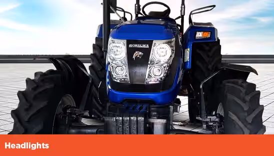 Sonalika Tiger DI 65 CRDS 4WD - Headlights