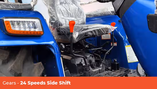 Sonalika Tiger DI 75 CRDS 4WD - Gears