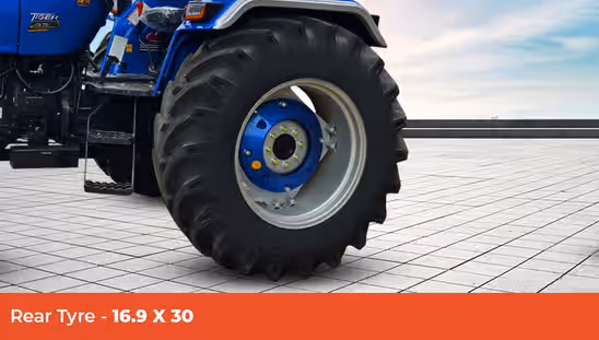 Sonalika Tiger DI 75 CRDS 4WD - Rear Tyre