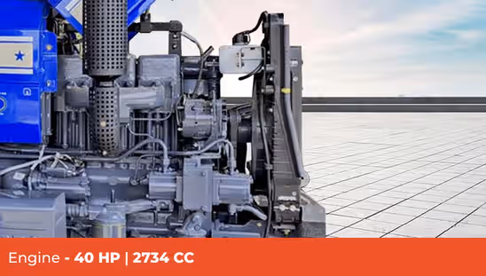 Swaraj 735 FE - Engine