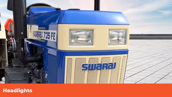 Swaraj 735 FE - Headlights