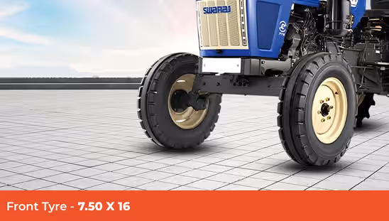 SWARAJ 744 FE - Front Tyre