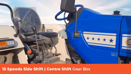 Swaraj 744 FE - Gears