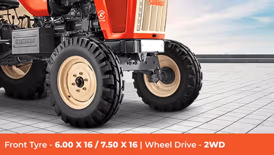 Swaraj 855 FE - Front Tyre