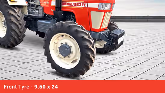 Swaraj 963 FE 4WD - Front Tyre