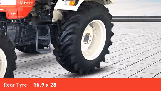 Swaraj 963 FE 4WD - Rear Tyre