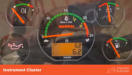 Swaraj 963 FE - Instrument Cluster