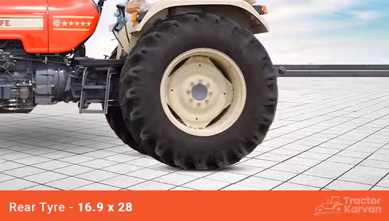 Swaraj 963 FE - Rear Tyre