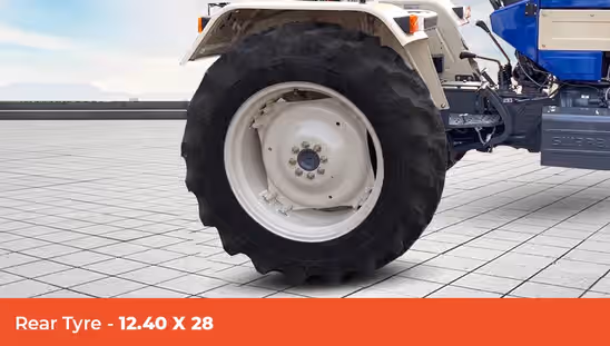 Swaraj 733 FE - Rear Tyre