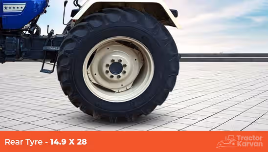 Swaraj 742 XT - Rear Tyre