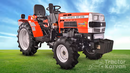 VST Shakti MT 270 Viraat 4WD Tractor in Farm