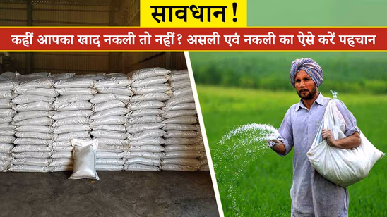 सावधान! कहीं आप खेतों में नकली खाद तो नहीं डाल रहे? जानें कैसे करें असली एवं नकली की पहचान सावधान! कहीं आप खेतों में नकली खाद तो नहीं डाल रहे? जानें कैसे करें असली एवं नकली की पहचान