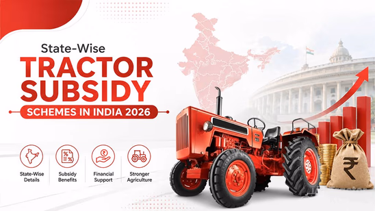 State-wise Tractor Subsidy Schemes 2026