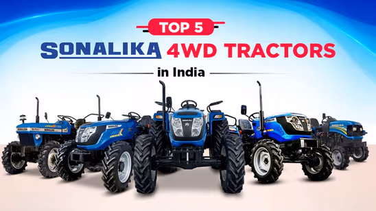 Top 5 Sonalika 4WD Tractors in India: Price & Specifications