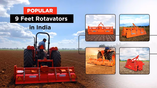 Popular 9 Feet Rotavators in India: Top Features & Prices