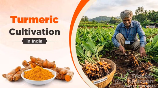 Turmeric cultivation in India