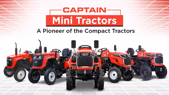 Popular Captain Mini Tractors in India: Prices & Features