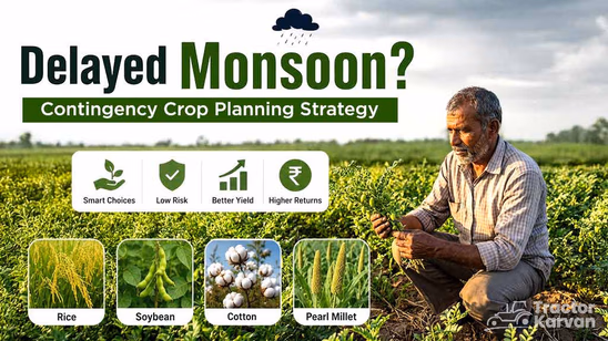 Delayed Monsoon in 2026? Contingency Crop Planning Strategy