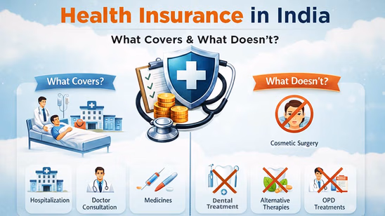 Health Insurance in India: What Covers & What Doesn’t?