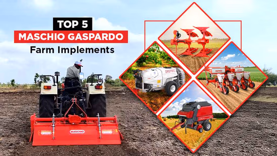 Top 5 Maschio Gaspardo Farm Implements in India
