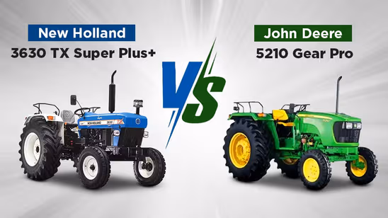 New Holland 3630 TX Super Plus+ Vs John Deere 5210 Gear Pro: Best 50 HP Tractor for Indian Farms