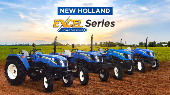 New Holland Excel Series: Tractors with New Age Style & Technology