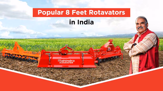 Popular 8 Feet Rotavators in India: Prices & Features